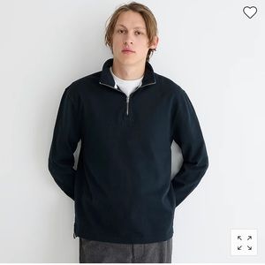 Crew Half-zip rugby shirt